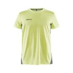 Craft Sport-Tshirt Pro Control Impact (leicht, atmungsaktiv) lime/grau Herren