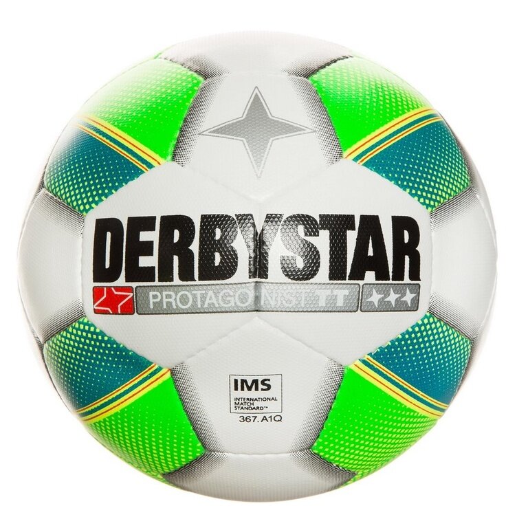 Derbystar Freizeitball Protagonist TT (Große 5) weiss/grün