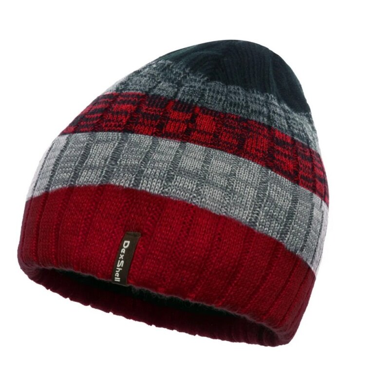 DexShell Mütze (Beanie) Gradient rot/grau Herren/Damen