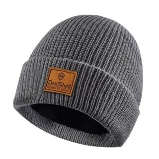 DexShell Wintermütze (Beanie) Watch Wool Blend (wasserdicht, winddicht) grau