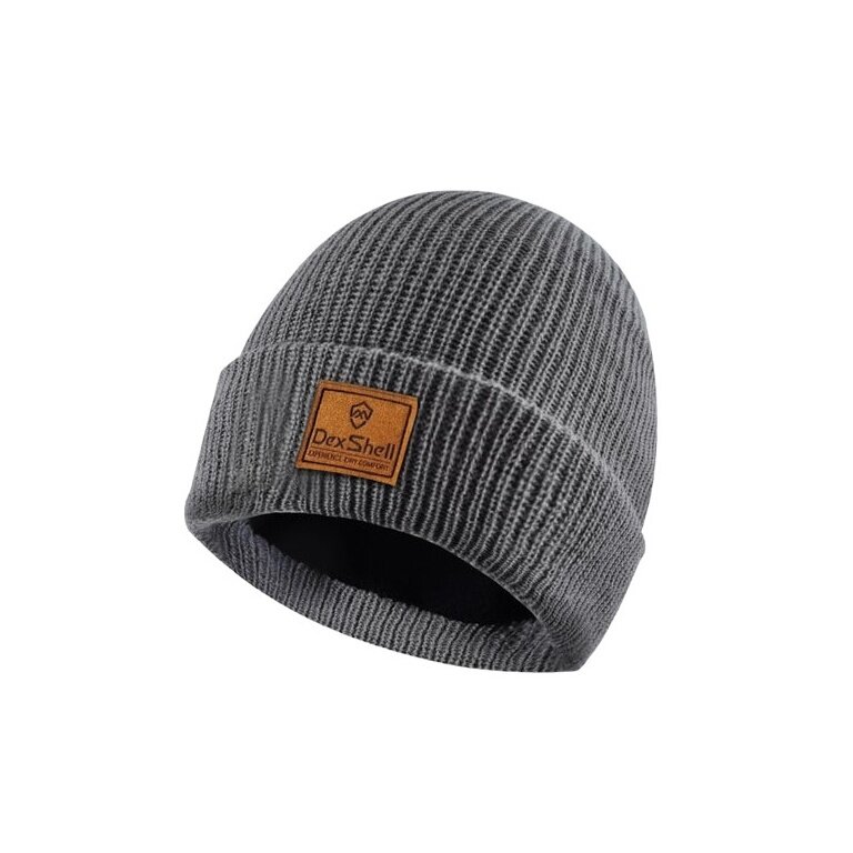 DexShell Wintermütze (Beanie) Watch Wool Blend (wasserdicht, winddicht) grau