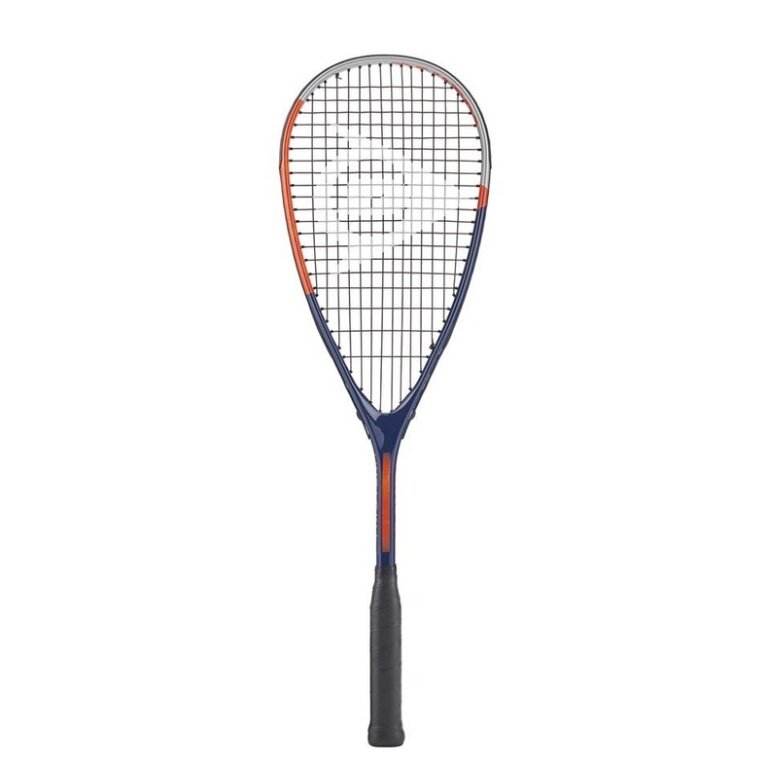 Dunlop Squashschläger Tristorm Pro (170g/kopflastig) blau/grau/rot - besaitet -