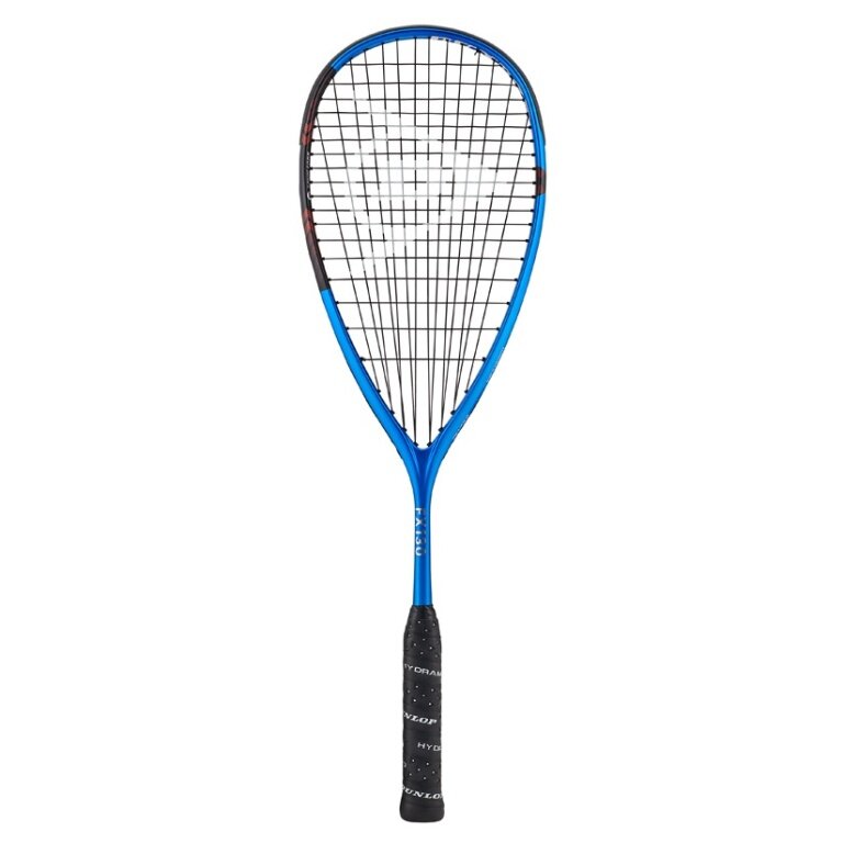 Dunlop Squashschläger Sonic Core FX 130 130g/grifflastig blau/schwarz/orange - besaitet -