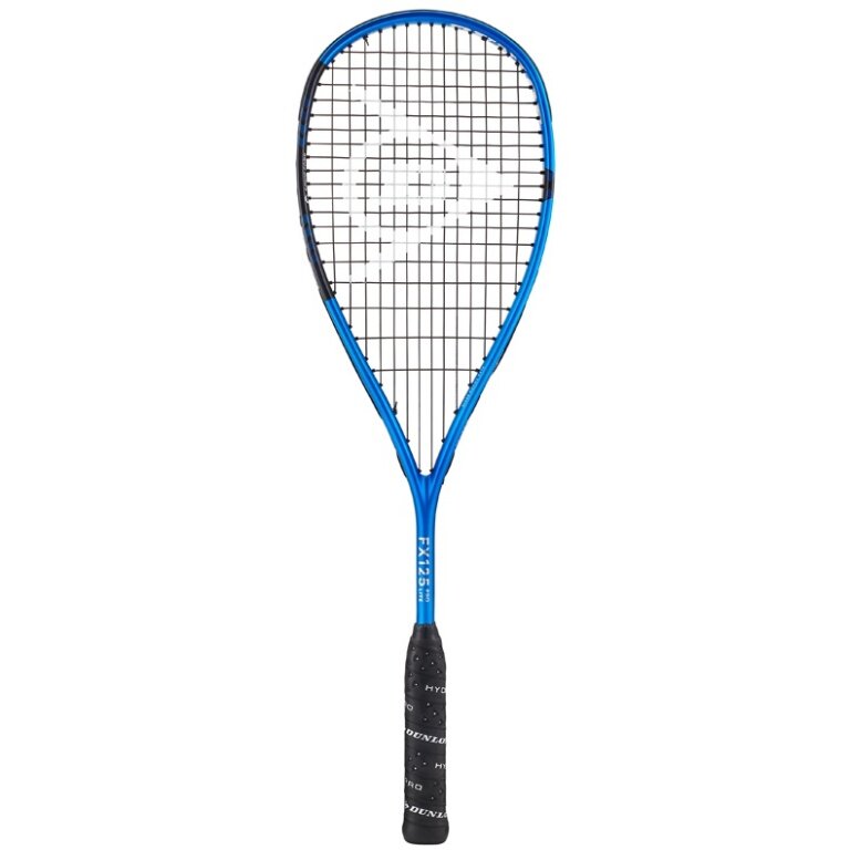 Dunlop Squashschläger Sonic Core FX 125 Pro Lite 125g/grifflastig blau/schwarz - besaitet -