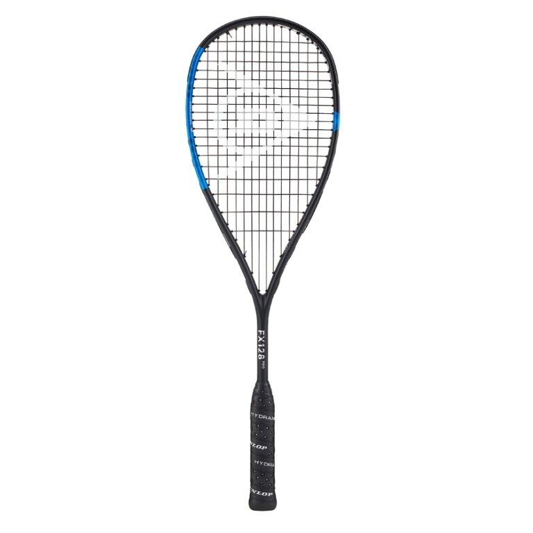 Dunlop Squashschläger Sonic Core FX 128 Pro 128g/grifflastig schwarz/blau - besaitet -