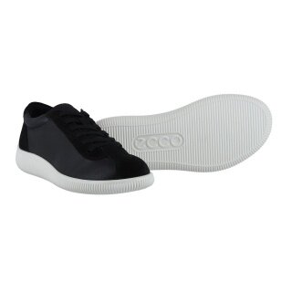 ECCO Sneaker Soft Zero (ECCO Leder) schwarz Damen