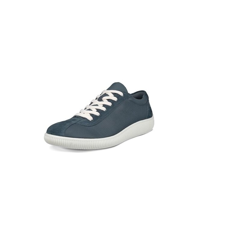 ECCO Sneaker Soft Zero (ECCO-Leder) marineblau Herren