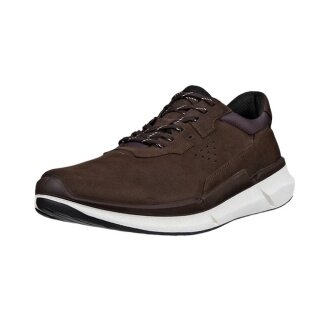 ECCO Sneaker Biom 2.2 Low (Premium-Leder) dunkelbraun Herren