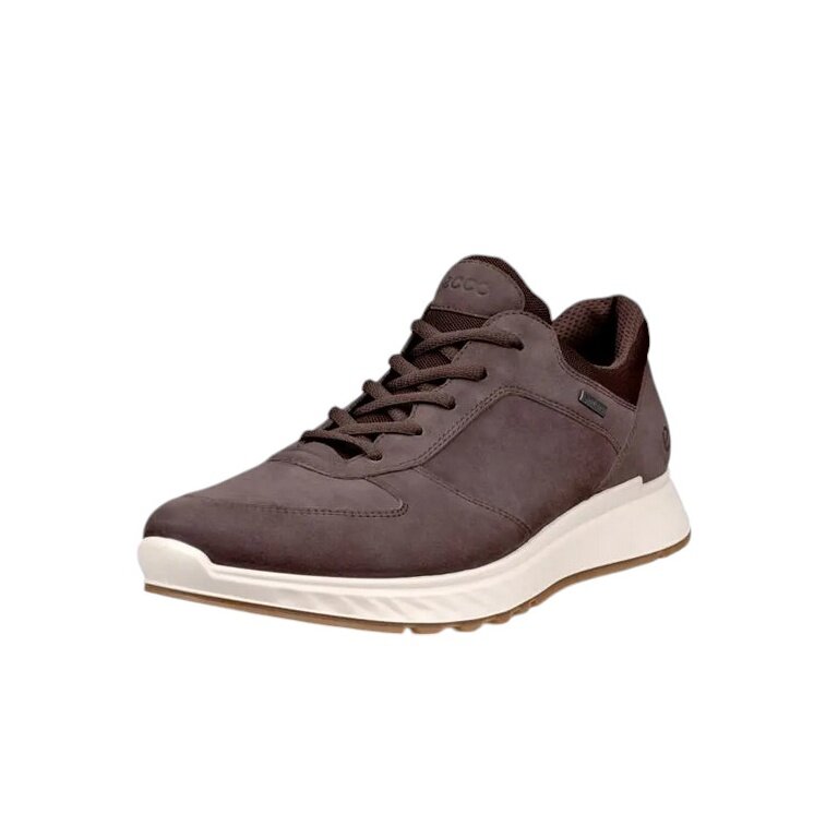 ECCO Sneaker Exostride M Low GTX (wasserdicht, atmungsaktiv) mochabraun Herren