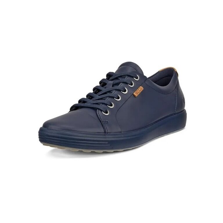 ECCO Sneaker Soft 7 (Nubukleder) marineblau Damen