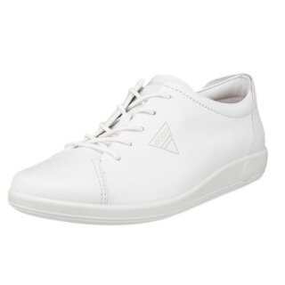 ECCO Sneaker Soft 2.0 Anniversary (ECCO Leder) weiss Damen