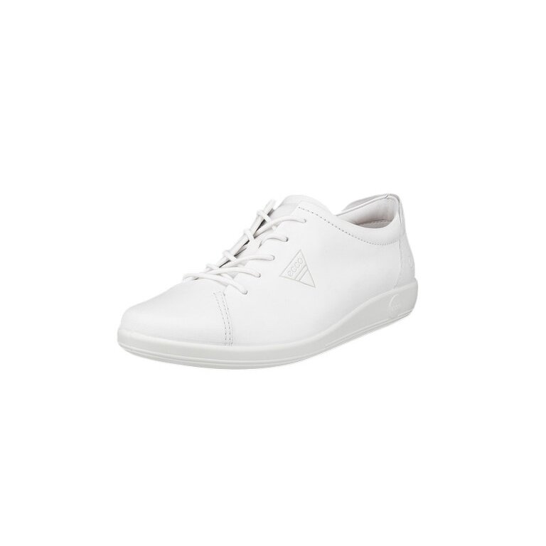 ECCO Sneaker Soft 2.0 Anniversary (ECCO Leder) weiss Damen