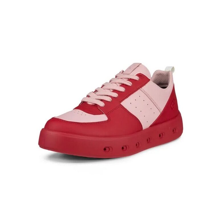 ECCO Sneaker Street 720 (Leder, wasserdicht) rot/pink Damen