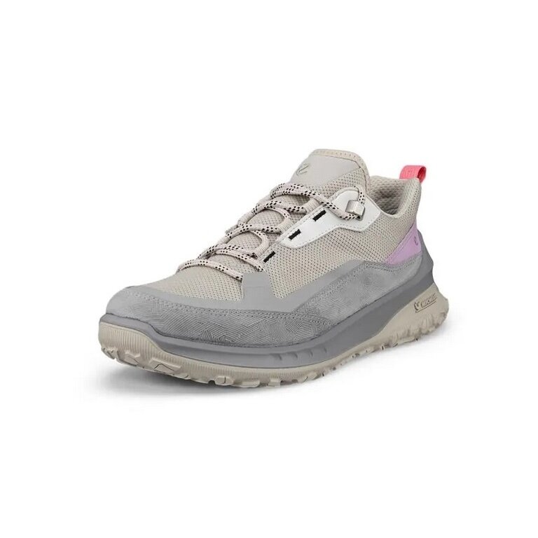 ECCO Wanderschuhe ULT-TRN Low (wasserdicht, Nubukleder) grau Damen