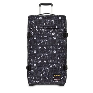 Eastpak Travel-Reisetasche Transit'r L Pokémon (121 Liter) mit Rollen schwarz