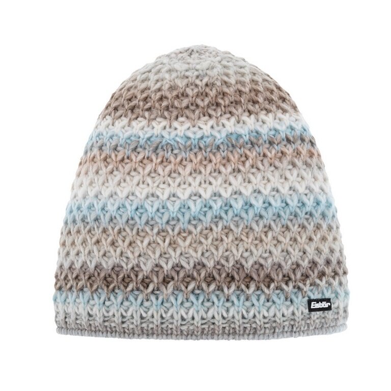 Eisbär Mütze (Beanie) Bao - Merinomix - beige/hellblau