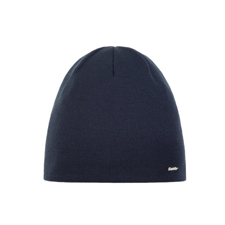 Eisbär Mütze (Beanie) Ogle - Merinomix - dunkelblau - 1 Stück