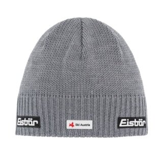 Eisbär Wintermütze (Beanie) Trop XL hellgrau Herren