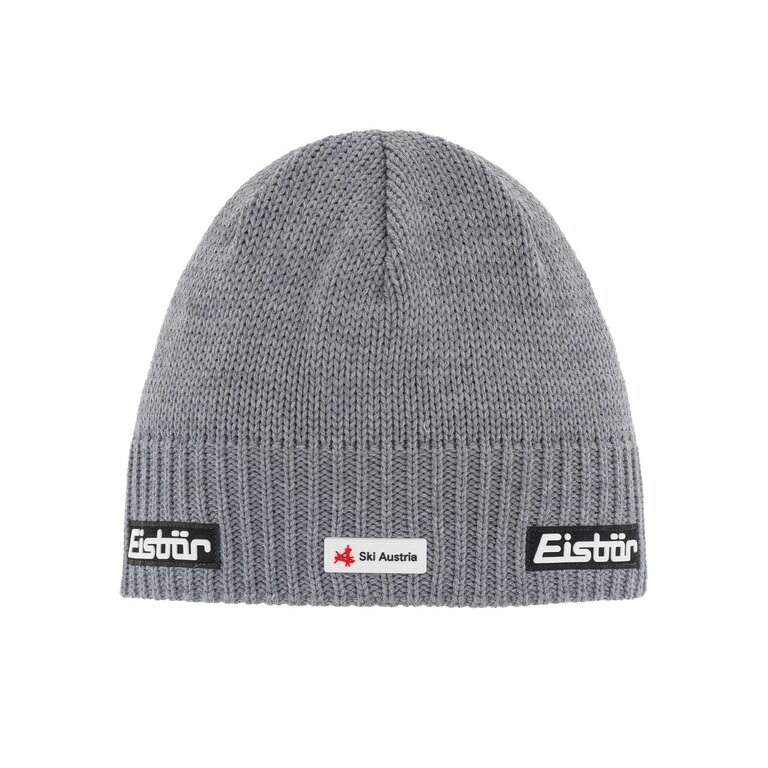 Eisbär Wintermütze (Beanie) Trop XL hellgrau Herren