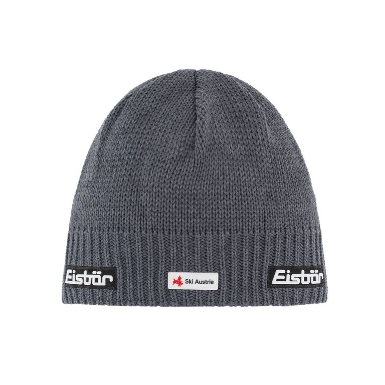 Eisbär Wintermütze (Beanie) Trop XL dunkelgrau Herren