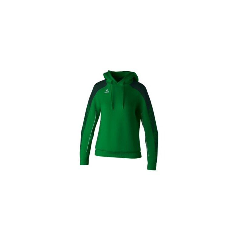 Erima Kapuzenpullover Evo Star (100% Polyester) smaragdgrün/pine Damen