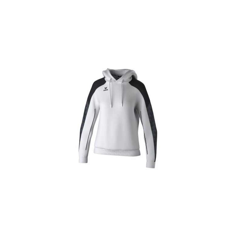 Erima Kapuzenpullover Evo Star (100% Polyester) weiss/schwarz Damen