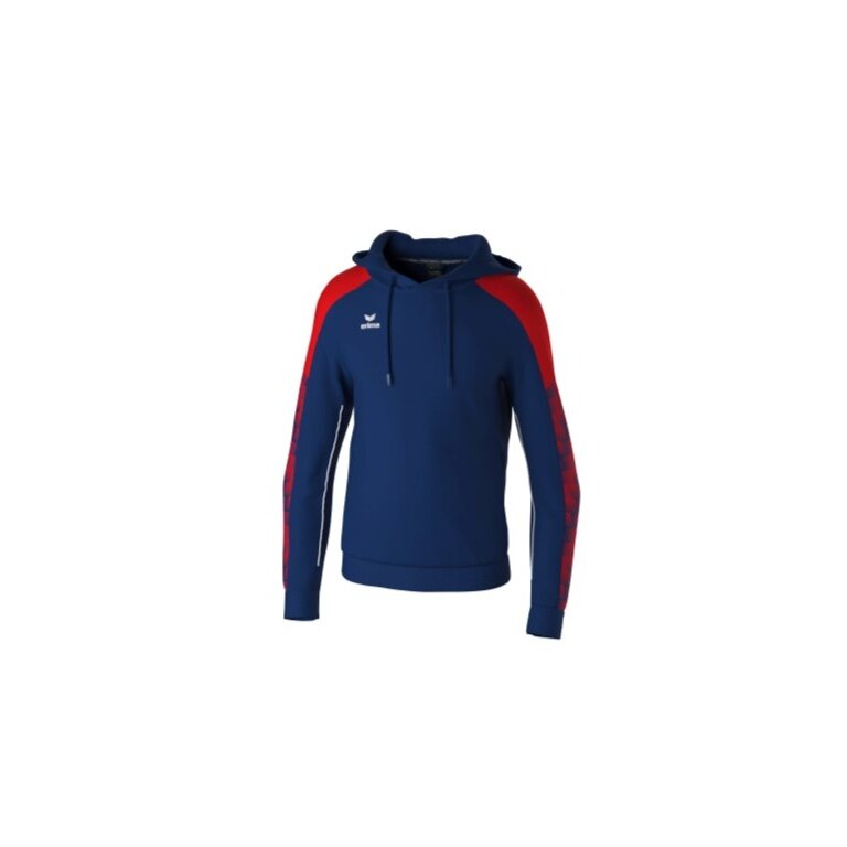 Erima Kapuzenpullover Evo Star (100% Polyester) navyblau/rot Kinder