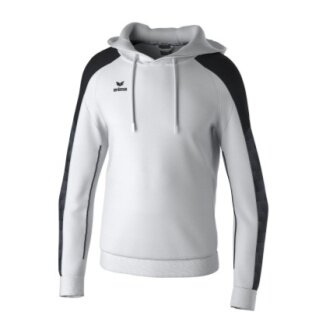 Erima Kapuzenpullover Evo Star (100% Polyester) weiss/schwarz Kinder