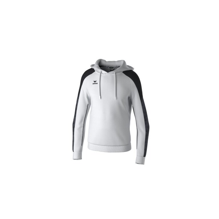 Erima Kapuzenpullover Evo Star (100% Polyester) weiss/schwarz Herren