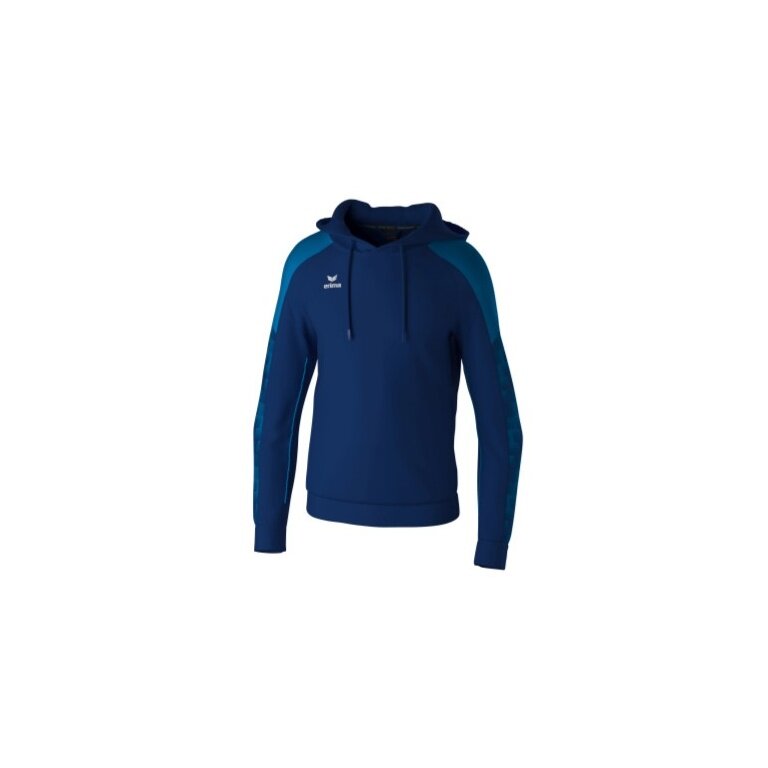 Erima Kapuzenpullover Evo Star (100% Polyester) navyblau/blau Kinder