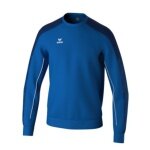 Erima Pullover Evo Star Sweatshirt (hoher Tragekomfort) royalblau/navyblau Herren