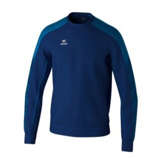 Erima Pullover Evo Star Sweatshirt (hoher Tragekomfort) navyblau/blau Kinder