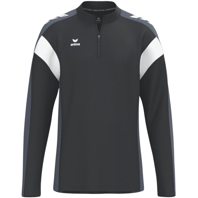 Erima Sport-Langarmshirt Celebrate 125 Trainingstop (100% Polyester) schwarz/grau Kinder