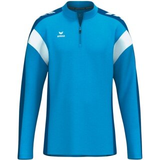 Erima Sport-Langarmshirt Celebrate 125 Trainingstop (100% Polyester) curacaoblau/royalblau Kinder