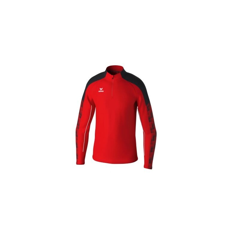 Erima Sport-Langarmshirt Evo Star Trainingstop (100% rec. Polyester) rot/schwarz Kinder