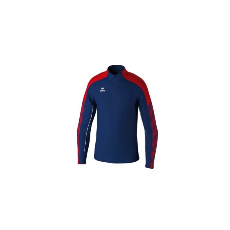 Erima Sport-Langarmshirt Evo Star Trainingstop (100% rec. Polyester) navyblau/rot Kinder