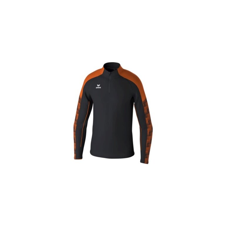 Erima Sport-Langarmshirt Evo Star Trainingstop (100% rec. Polyester) schwarz/orange Herren