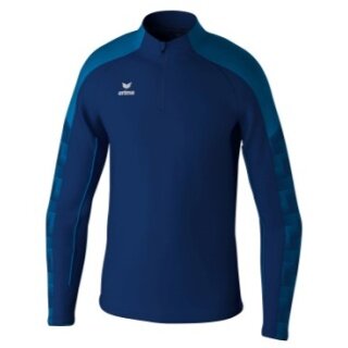 Erima Sport-Langarmshirt Evo Star Trainingstop (100% rec. Polyester) navyblau/blau Kinder