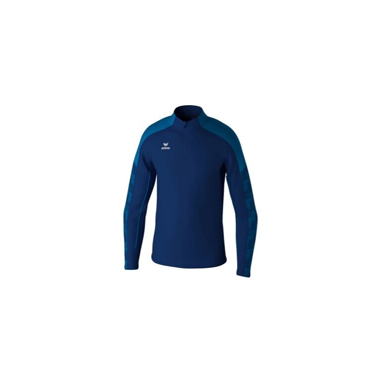 Erima Sport-Langarmshirt Evo Star Trainingstop (100% rec. Polyester) navyblau/blau Kinder