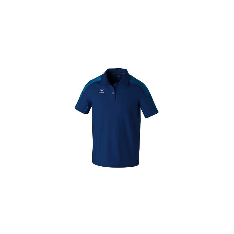 Erima Sport-Polo Evo Star (100% rec. Polyester) navyblau/blau Herren