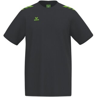 Erima Sport-Tshirt CMPT 3 Wings (Mischgewebe, schnelltrocknend) schwarz/grün Herren