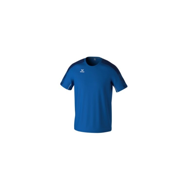 Erima Sport-Tshirt Evo Star (100% rec. Polyester, leicht) royalblau/navyblau Herren