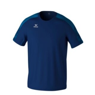 Erima Sport-Tshirt Evo Star (100% rec. Polyester, leicht) navyblau/blau Herren