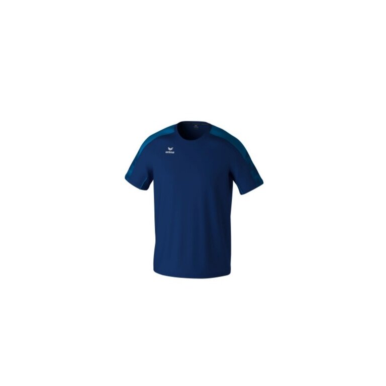 Erima Sport-Tshirt Evo Star (100% rec. Polyester, leicht) navyblau/blau Herren