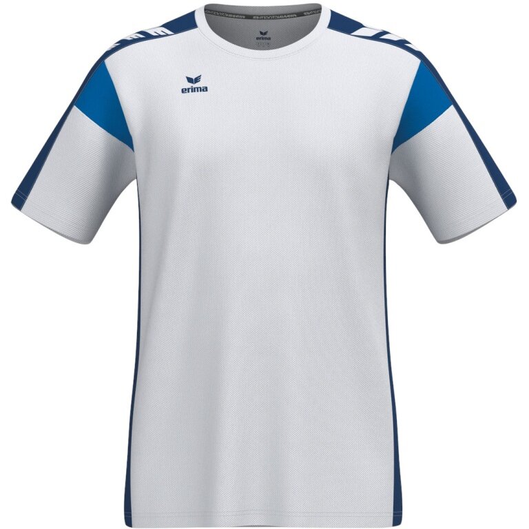 Erima Sport-Tshirt Function Celebrate 125 (leicht, schnelltrocknend) weiss/navyblau Herren