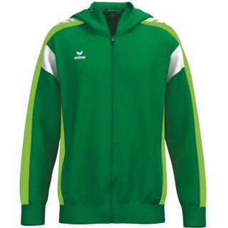 Erima Trainingsjacke Celebrate 125 mit Kapuze (atmungsaktiv, 100% Polyester) dunkelgrün Kinder