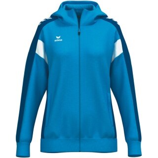 Erima Trainingsjacke Celebrate 125 mit Kapuze (atmungsaktiv, 100% Polyester) royalblau Damen