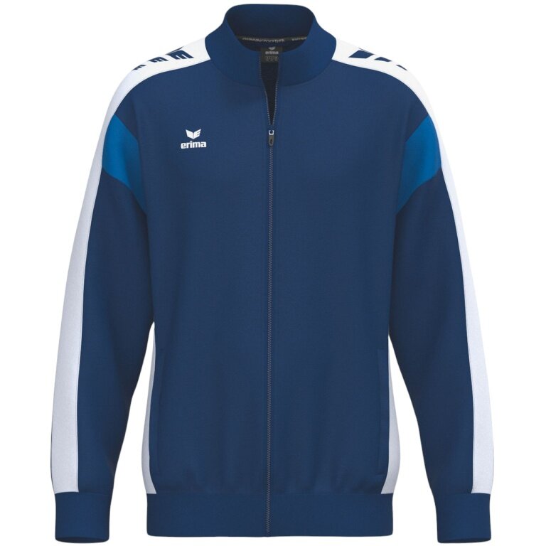 Erima Trainingsjacke Celebrate 125 (atmungsaktiv, 100% Polyester) navyblau/weiss Kinder