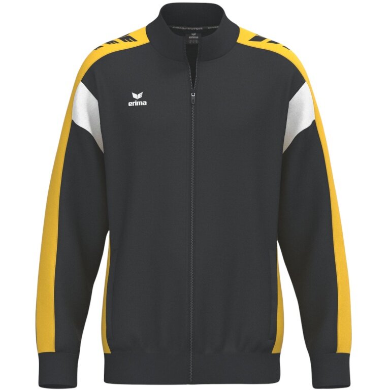 Erima Trainingsjacke Celebrate 125 (atmungsaktiv, 100% Polyester) schwarz/gelb Kinder