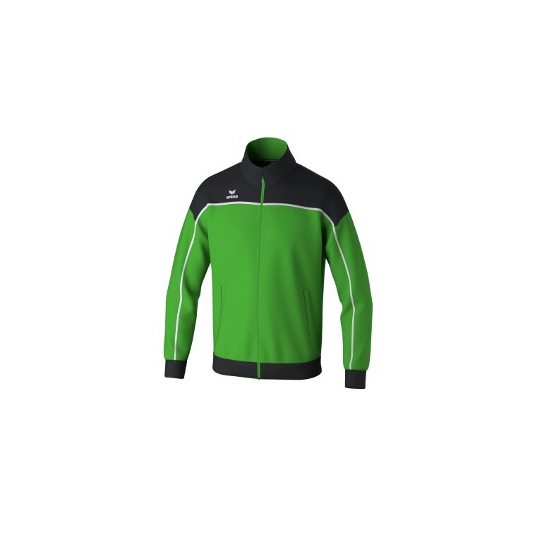 Erima Trainingsjacke Change (rec. Polyester, hoher Tragekomfort) grün/schwarz/weiss Herren
